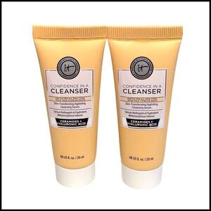 2 x IT Cosmetics Confidence in a Cleanser Hydrating Cleansing Serum 0.68 oz